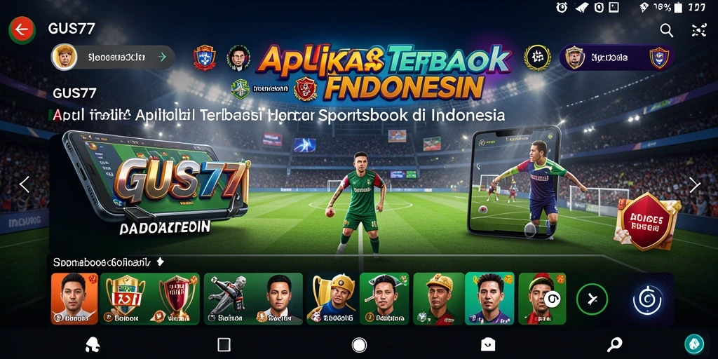 Tampilan menarik dari gameplay Sportsbook GUS77 yang interaktif.
