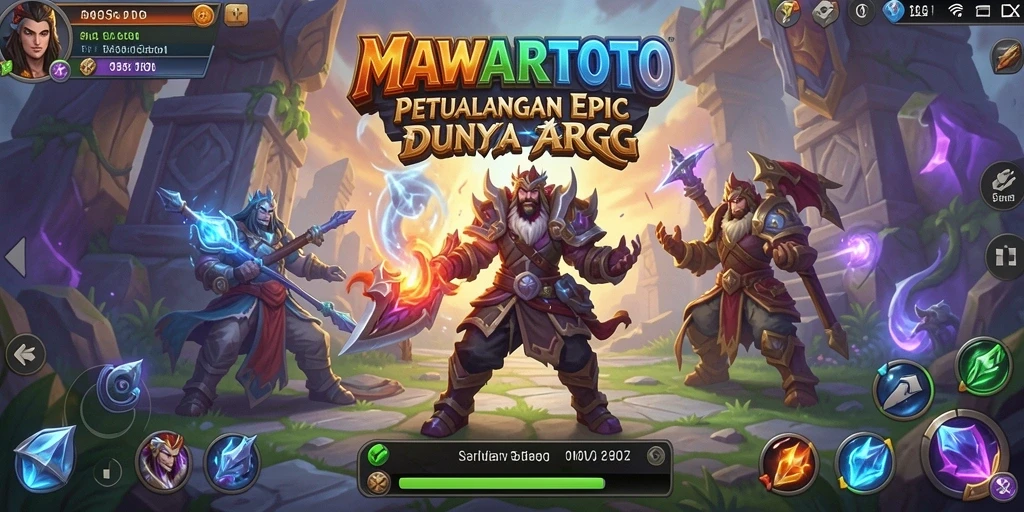Screenshot gameplay MAWARTOTO menampilkan aksi seru dalam pertempuran ARPG.