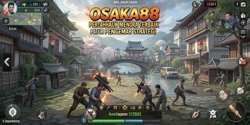 Gameplay seru OSAKA88 dalam Tower Defense yang mendebarkan.