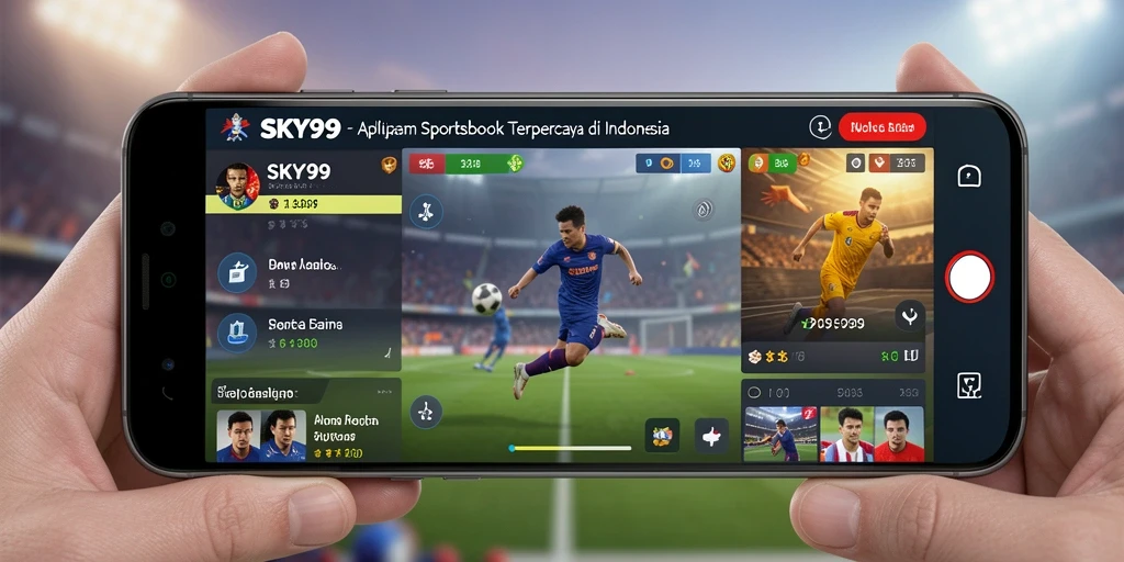 Tampilan gameplay SKY99 yang menarik dan interaktif dalam Sportsbook.